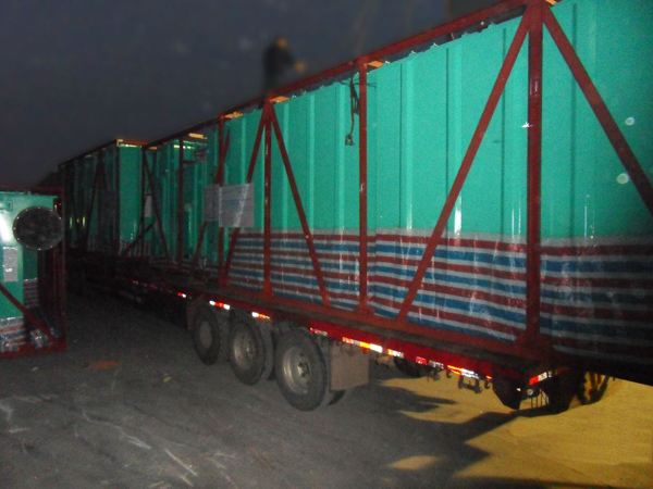 四川宜賓新材料廠破碎線布袋除塵器發貨 四川宜賓新材料廠破碎線布袋除塵器發貨